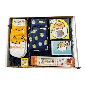 Gudetama Lazy Egg Themed Kawaii Gift Set #1 – Cute 6-Piece Bundle